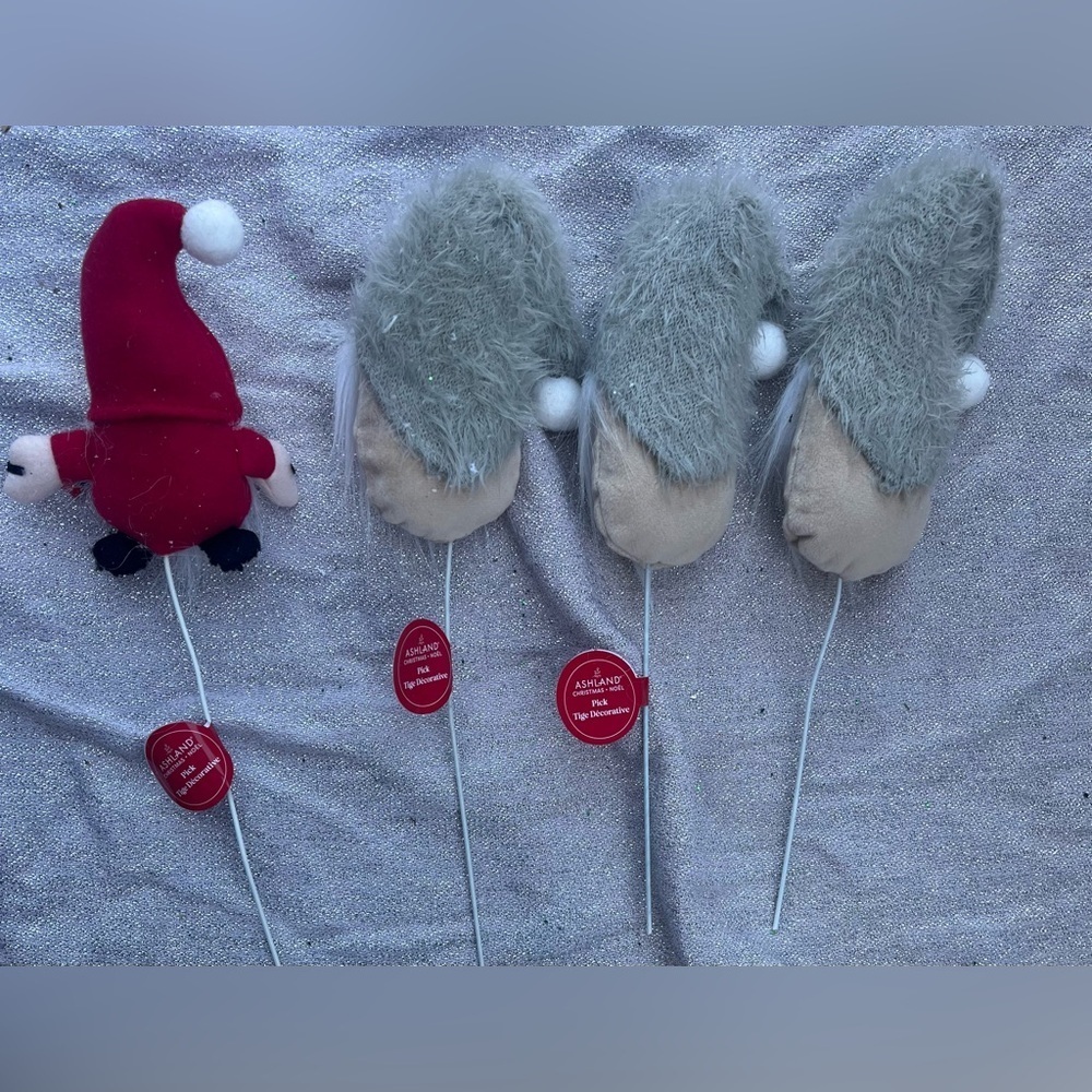 NWT ashland Christmas gnome picks decor - Picture 4 of 5